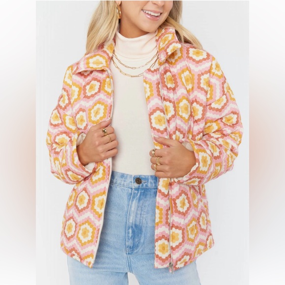 Show Me Your Mumu Puffed Jacket - Picture 1 of 7